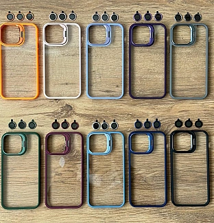 قاب ایسون Eason با محافظ لنز رینگی Apple iphone